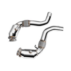 Nerezová downpipe pre BMW X5 F15 50ix 4.0l/4.4l N63B 2015+