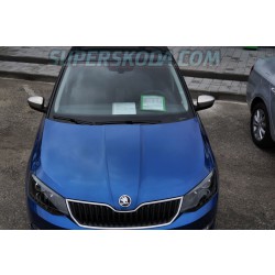 Škoda Fabia III - nerez kryty zrkadiel RS6