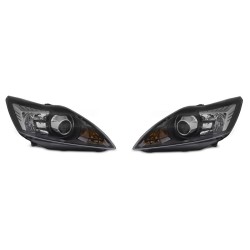 Ford Focus MK2 08-10 - Predné xenónové svetlá ČIERNA TYC