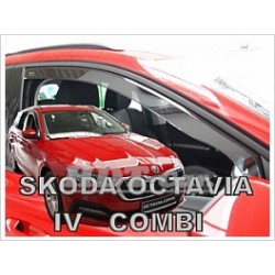 Predné plexi deflektory okien Škoda Octavia IV 5D 20R combi