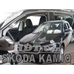 Predné a zadné plexi deflektory okien Škoda Kamiq 5D 19R