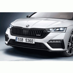 Škoda Octavia IV RS - Rámček prednej masky BASIC BLACK