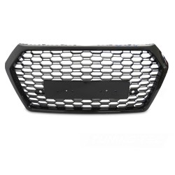 Audi Q5 FY 2016-2020 - Predná maska ​​ČIERNA LESKLÁ s PDC