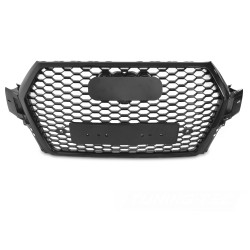 Audi Q7 4M 2015-2019 - Predná maska ​​ČIERNA LESKLÁ s PDC