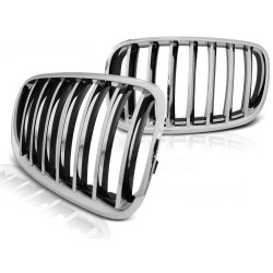 BMW X5 E70 X6 E71 08- CHROME - predná maska