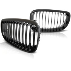 BMW E87/E81/E82/E88 09.07-13 GLOSSY BLACK - predná maska