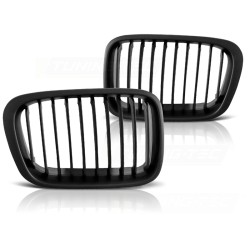 BMW E46 05.98-08.01 BLACK MATT - predná maska