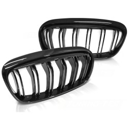 BMW F45/F46 14-18 GLOSSY BLACK - predná maska