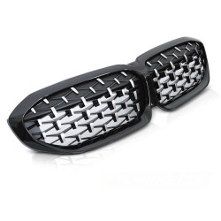 BMW G20/G21 19- športová maska čierna lesk diamond style