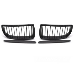 BMW E90/E91 2005-2008 - Predná maska ​​čierna matná