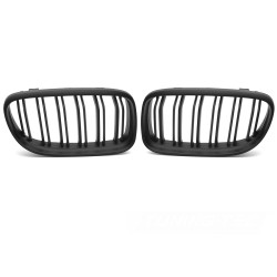 BMW E90/E91 LCI 2009-2011 - Predná maska ​​double bar ČIERNA MATNÁ