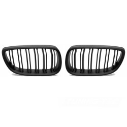 BMW E92/E93 2006-2010 - Predná maska ​​double bar čierna matná