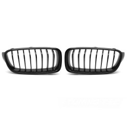 BMW F30/F31 2011-2018 - Predná maska ​​double bar čierna lesklá