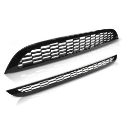 BMW MINI COOPER 01-06 R50 / R53 S TYPE GLOSSY BLACK - predná maska