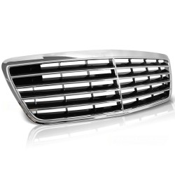 Mercedes W210 99-02 E-class Predná maska Avantgarde chróm