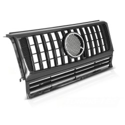 MERCEDES W463 90-12 GLOSSY BLACK W464 G63 LOOK - predná maska