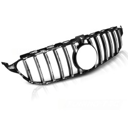 MERCEDES W205 18- GT-R STYLE CHROME BLACK - predná maska