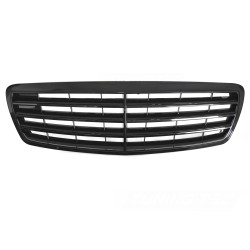 Mercedes triedy E W211/S211 2002-2006 - Predná maska ​​čierna lesklá