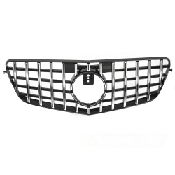 Mercedes triedy E W212/S212 2009-2013 - Predná maska ​​čierna s chrómom