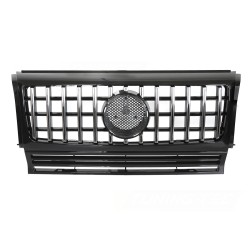 Mercedes triedy G W463 1990-2012 - Predná maska ​​čierna s chrómom W464 LOOK