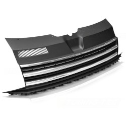 VW T6 2015- BLACK CHROME - predná maska