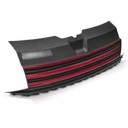 VW T6 2015- BLACK RED - predná maska