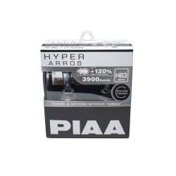 Autožiarovky PIAA Hyper Arros 3900K HB3 - o 120 % vyššia svietivosť, zvýšený jas