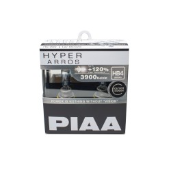 Autožiarovky PIAA Hyper Arros 3900K HB4 - o 120 % vyššia svietivosť, zvýšený jas
