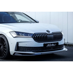Škoda Superb IV Limo/Combi r.v. 2024- - spojler pod predný nárazník čierny lesklý ''klavírlak''