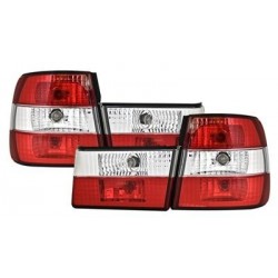Zadné svetlá BMW 5 E34 Lim. 85-95 červené / kryštálové 01