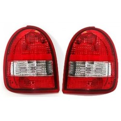 Opel Corsa B - Zadné svetlá červené Krystal