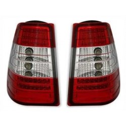 MERCEDES E W124 T - Zadné svetlá Ledkové - Červené