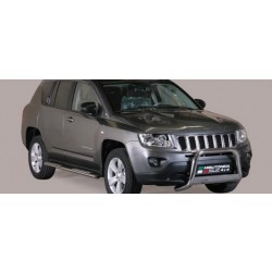 JEEP Compass - Nerez bočné dizajnové nášľapy