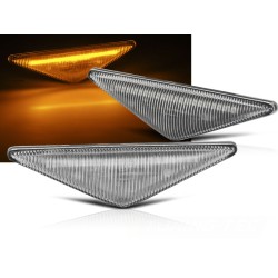 FORD MONDEO MK3 00-07 - LED dynamické blikače bielej