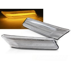PORSCHE BOXTER (987) 05-08 - LED dynamické blikače biele