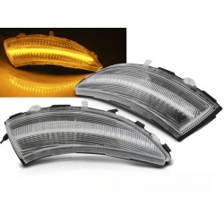 RENAULT CLIO IV 2012-2016 - LED dynamické blikače biele
