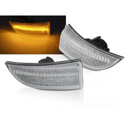 Renault Scenic III 2009-2015 - LED dynamické blikače biele