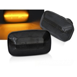 TOYOTA LAND CRUISER 70 80 90 100 - LED dynamické blikače do zrkadiel - dymové