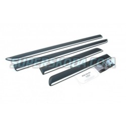 Škoda Yeti - Bočné lišty dverí s alu lištou