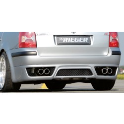Rieger spojler pod zadný nárazník pre Volkswagen Passat 3BG combi, plast ABS bez povrchovej úpravy