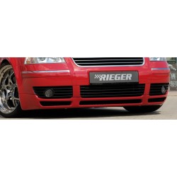 Rieger spojler pod predný nárazník pre Volkswagen Passat 3BG combi, sedan, plast ABS bez povrchovej úpravy, s 2 turbo nádechy - pro V6 Diesel