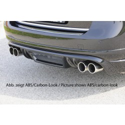 Rieger spojler pod zadný nárazník pre Volkswagen Passat 3C combi pred faceliftom r.v. 03/05-07/10, plast ABS bez povrchovej úpravy, pre dvojité koncovky na oboch stranách