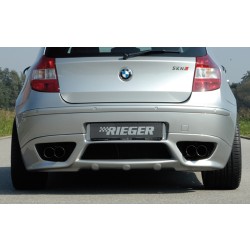 Rieger spojler pod zadný nárazník pre BMW rad 1 E87 4-dver., sedan pred faceliftom r.v. 09/04-03/07, plast ABS bez povrchovej úpravy