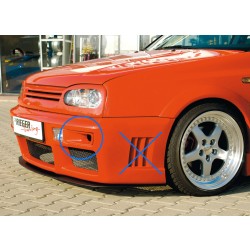 Rieger nádechy předního nárazníku pro Volkswagen Golf 3 3-dver., 5-dver., kabriolet, plast ABS bez povrchovej úpravy