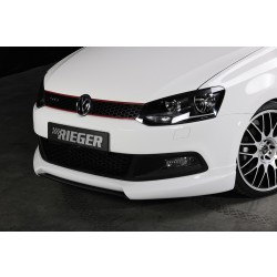 Rieger spojler pod predný nárazník pre Volkswagen Polo 6 GTI 3-dver., 5-dver. pred faceliftom, r.v. 05/10-01/14, plast ABS bez povrchovej úpravy, bez rebrovania