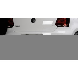 Rieger vložka zadného nárazníka pre Volkswagen Polo 6 GTI 3-dver., 5-dver. pred faceliftom, plast ABS bez povrchovej úpravy