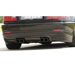 Rieger spoiler pod zadný nárazník M3-Look pro BMW rad 3 E46 kabriolet, kupé po faceliftu r.v. 02/02-, plast ABS bez povrchovej úpravy