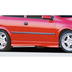 Rieger bočný prah mont. strana pravá pro Opel Astra G 3-dver., hatchback, notchback, plast ABS bez povrchovej úpravy