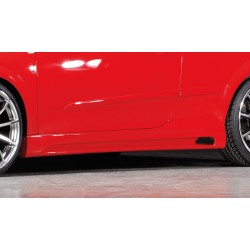 Rieger bočný prah mont. strana ľavá pro Opel Astra H GTC, Twin-Top 3-dver., kabriolet, plast ABS bez povrchovej úpravy, s prelisom a výrezom
