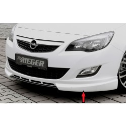 Rieger spojler pod predný nárazník pre Opel Astra J 5-dver., hatchback, sports tourer pred faceliftom, r.v. 11/08-09/12, plast ABS bez povrchovej úpravy